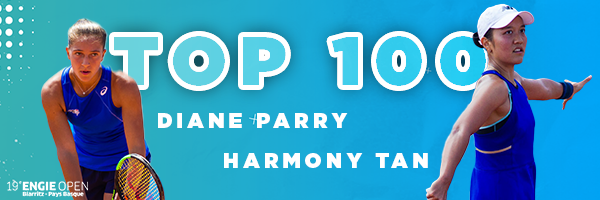 Diane Parry et Harmony Tan font leur entrée dans le Top 100. 